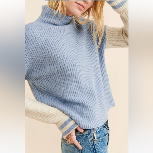 RD Style Margarate colorblock sweater - Picture 2 of 3